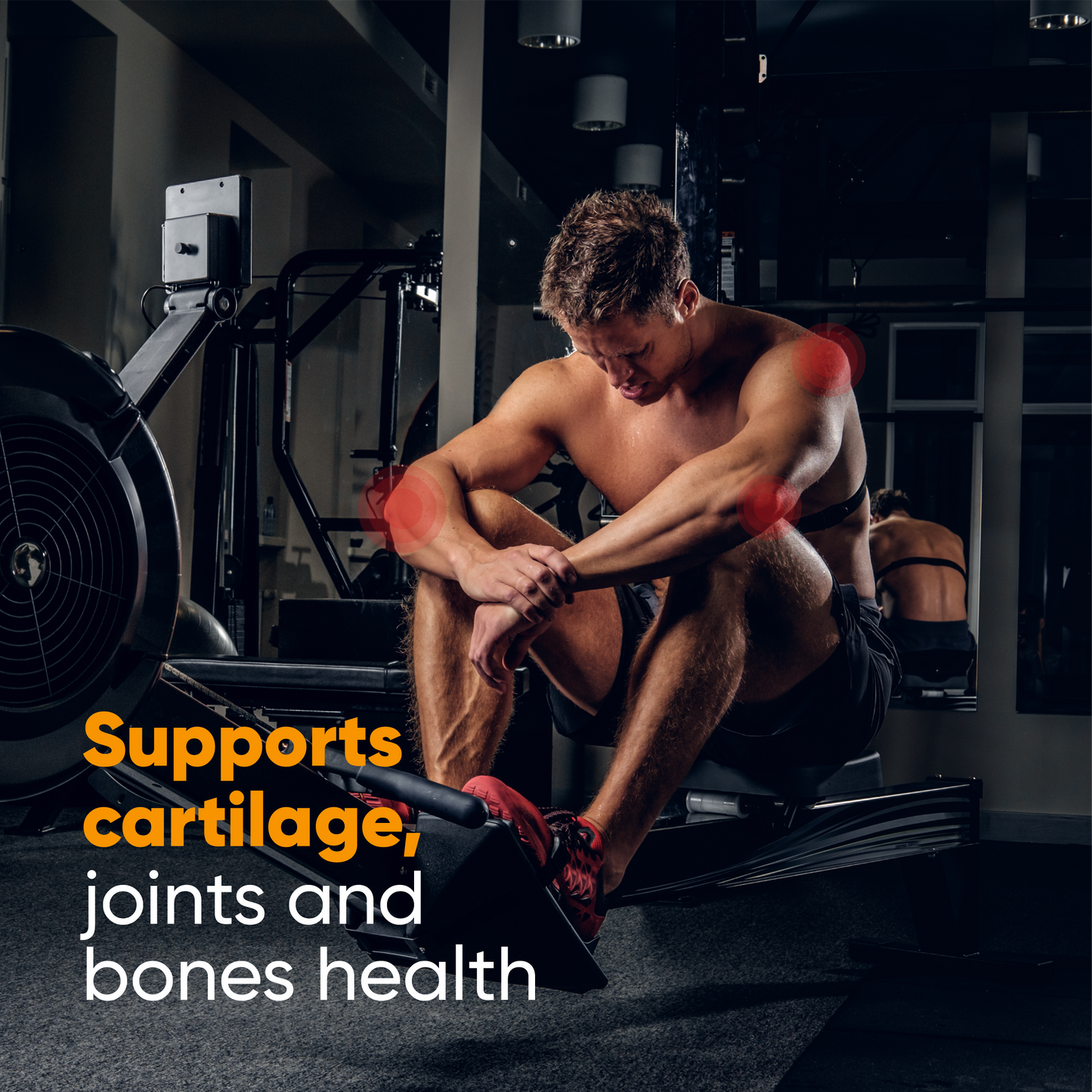 Glucosamine Chondroitin MSM Capsules 200x pcs Joint Support Supplement 50 Days Supply - Chondroitin & Glucosamine Nutritional Supplements Convenient Dosage Triple Strength Formula